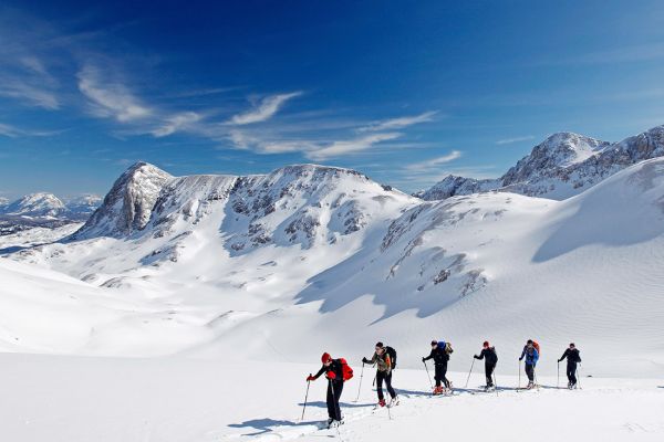 Skitour gehen am Dachstein Massiv